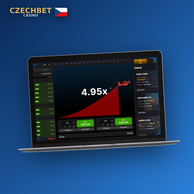 Detail přepínače auto-cashout s cílovým multiplikátorem v Aviator Czechbet Casino