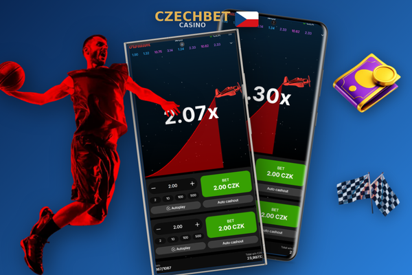 Herní obrazovka Aviator online v Czechbet Casino s rostoucím multiplikátorem 2.45x