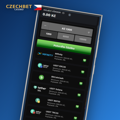 Předplacené vouchery Paysafecard a CashtoCode pro anonymní vklad v Czechbet Casino