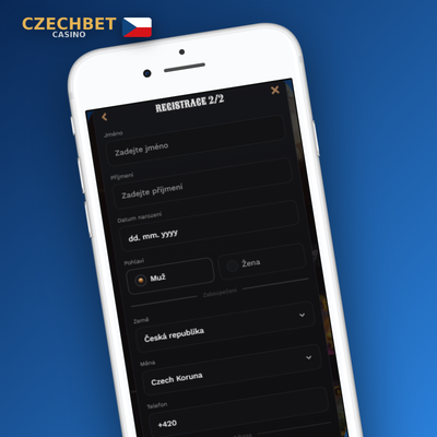 Czechbet Casino jak se zaregistrovat přes Google — ikona štítu s logem Google a šipkou