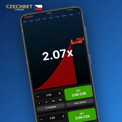 Živý ruletový stůl s krupiérem v mobilní aplikaci Czechbet Casino